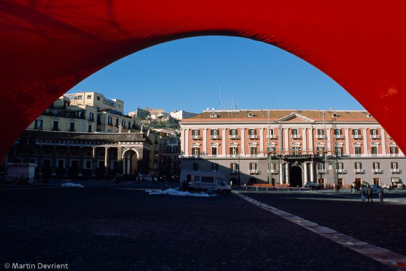 ANISH KAPOOR - Taratantara , Piazza del Plebiscito 2001