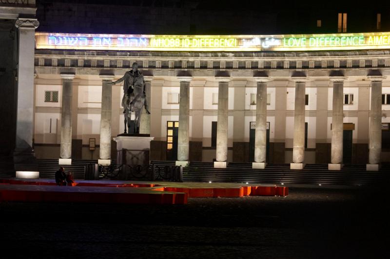 MICHELANGELO PISTOLETTO - Love Differences, Piazza del Plebiscito 2007