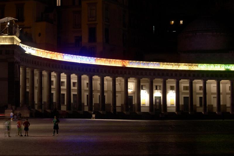 MICHELANGELO PISTOLETTO - Love Differences, Piazza del Plebiscito 2007