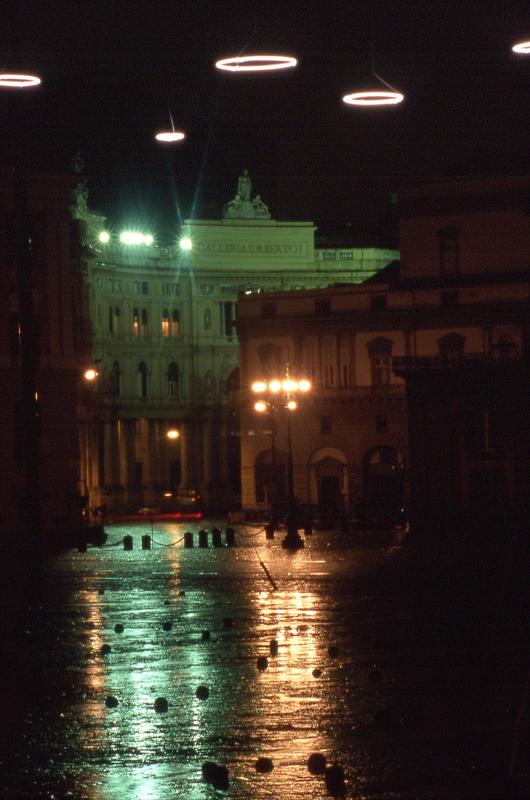 REBECCA HORN - Spiriti di madreperla, Piazza del Plebiscito 2002