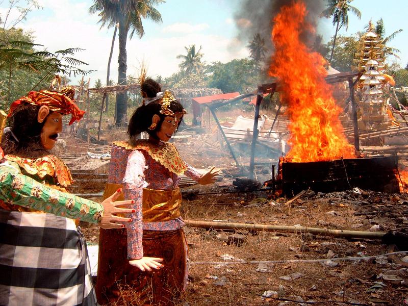 Bali funeral