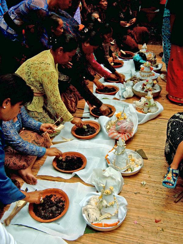 Bali funeral
