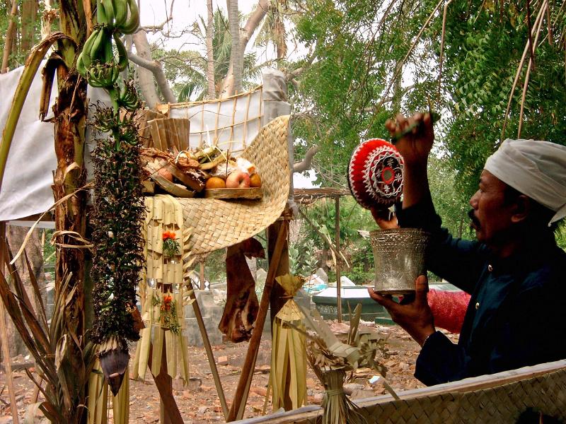 Bali funeral