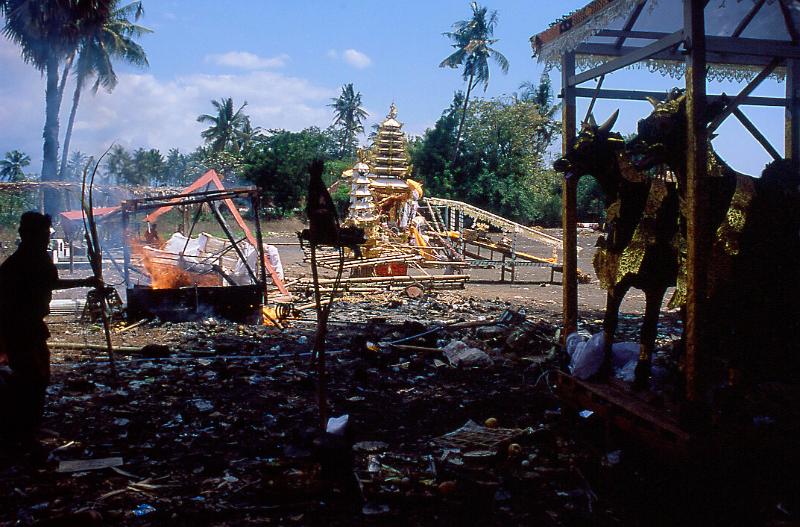Bali funeral