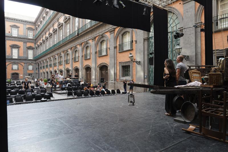 Il paese di chi se ne va - Backstage