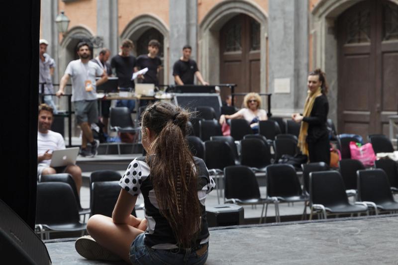 Il paese di chi se ne va - Backstage