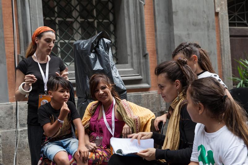 Il paese di chi se ne va - Backstage