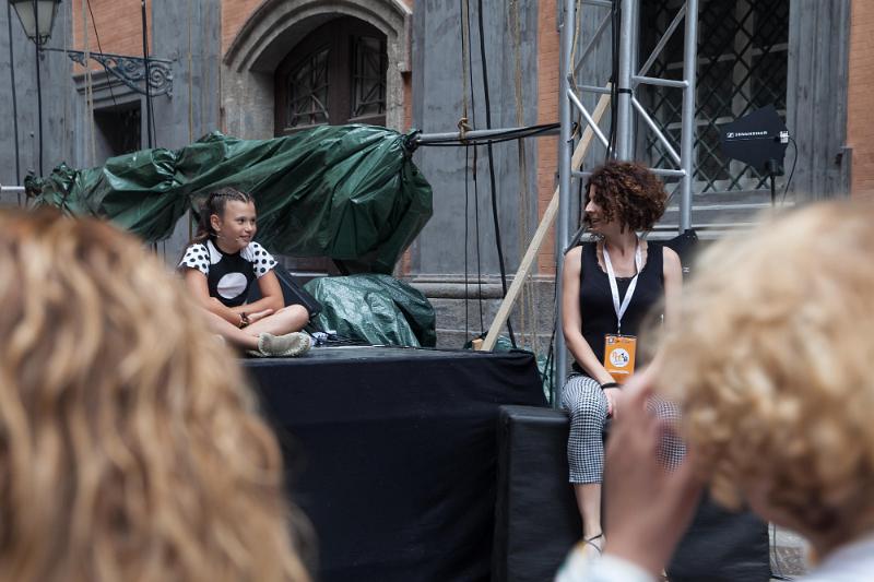 Il paese di chi se ne va - Backstage
