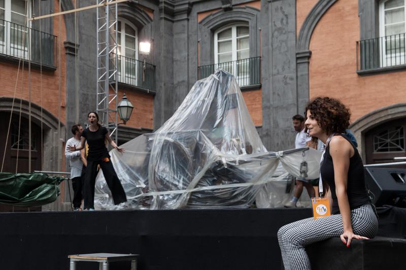 Il paese di chi se ne va - Backstage
