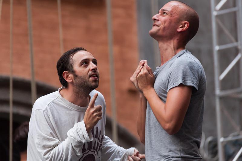 Il paese di chi se ne va - Backstage