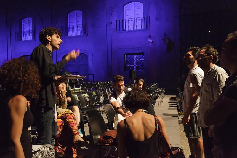 Il paese di chi se ne va - Backstage