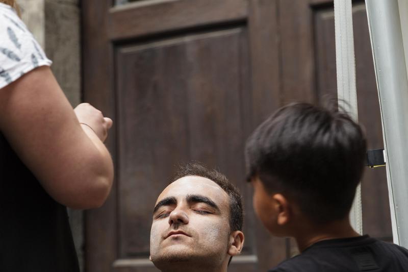 Il paese di chi se ne va - Backstage