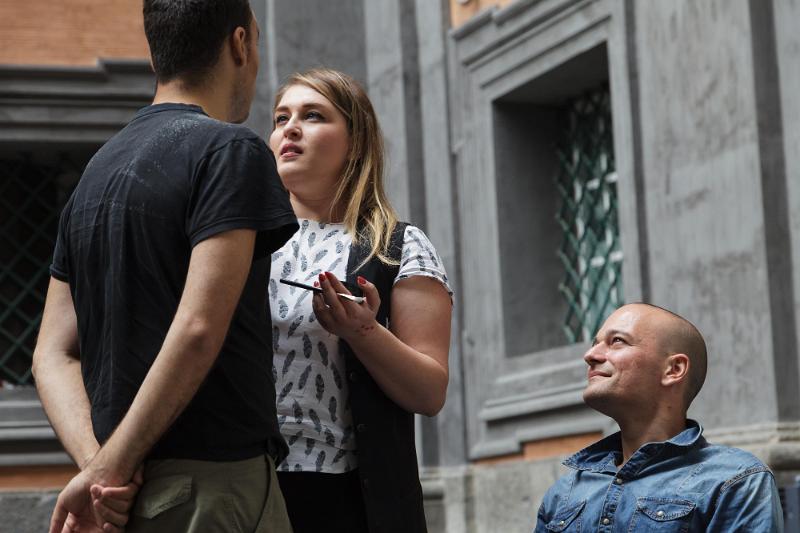 Il paese di chi se ne va - Backstage