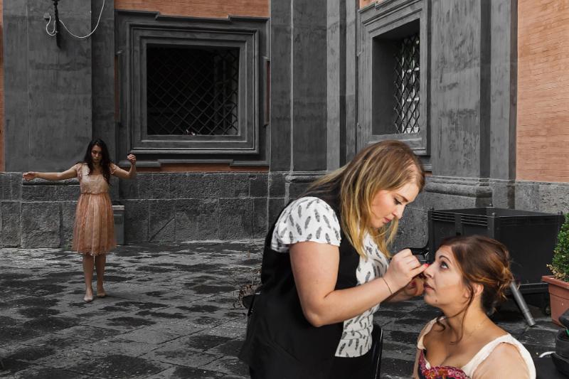 Il paese di chi se ne va - Backstage