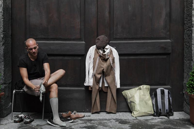 Il paese di chi se ne va - Backstage