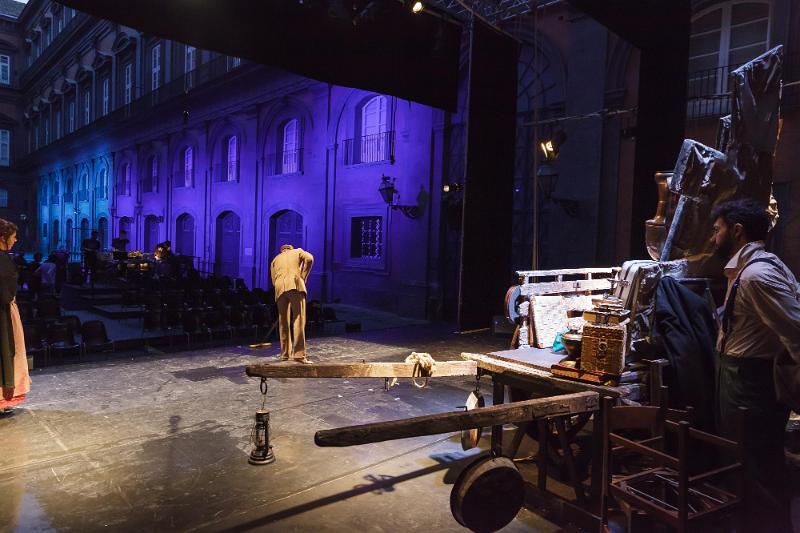 Il paese di chi se ne va - Backstage