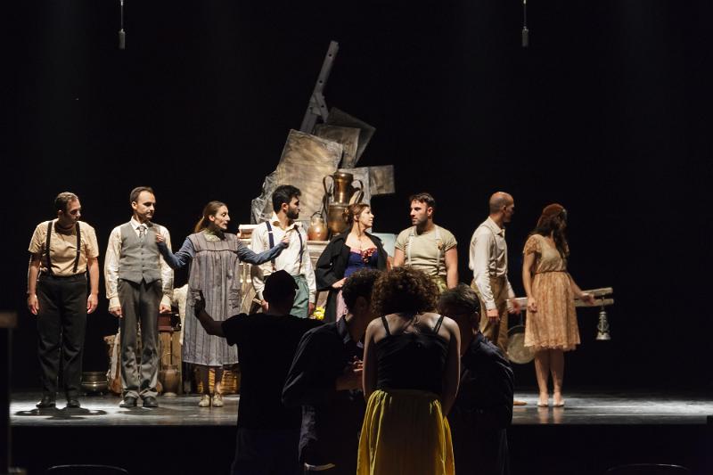 Il paese di chi se ne va - Backstage